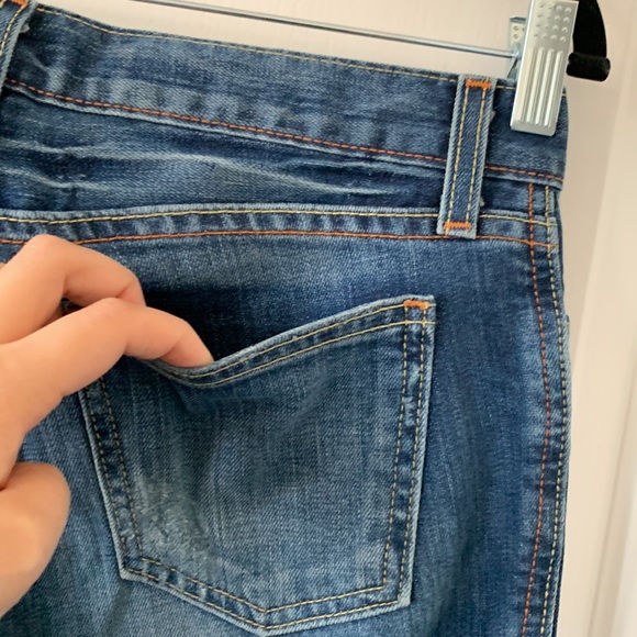 GAP Ultra Low Rise Bootcut Jeans Size 4 Ankle - Picture 13 of 15